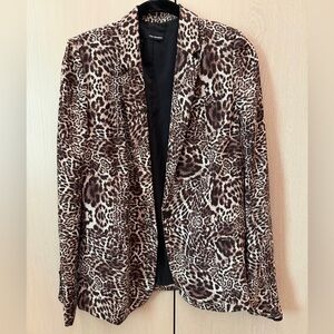 The Kooples Animal Print Women's Blazer